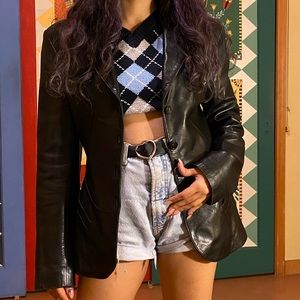 Alaia Vintage Leather Jacket